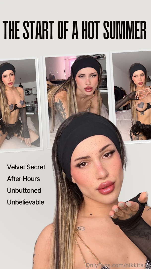 The start of a hot summer special edition just for my fans i ve opened 