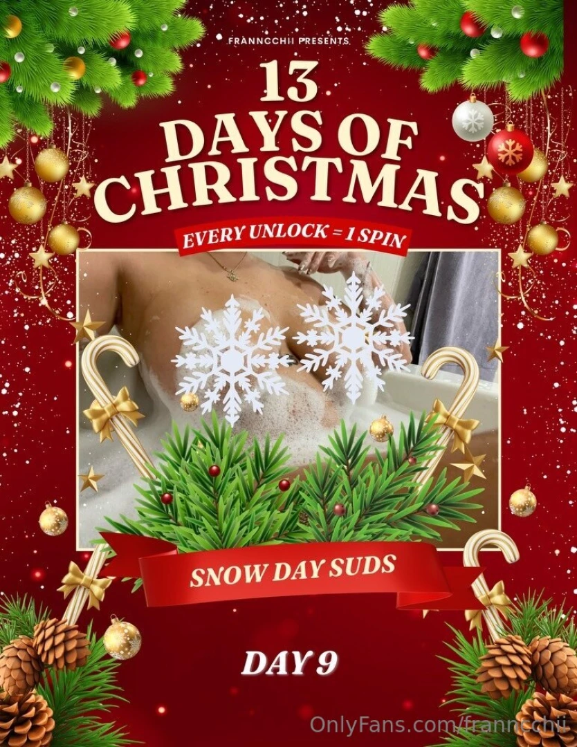 13 days of christmas day 9 every unlock 1 spin my titties think you 