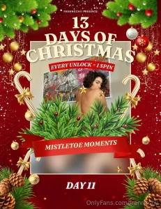 13 days of christmas day 11 every unlock 1 spin 50 off i m waiting