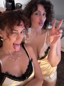 My girly lexypanterra is with me tonight strip tease twerking and some