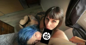 First blowjob of mister in duo with a girlfriend blowjob double duo part 2