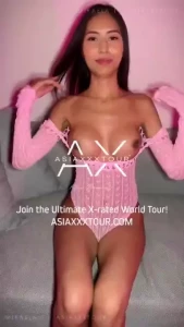 This impossibly gorgeous asian beauty came over to get the asiaxxxtour