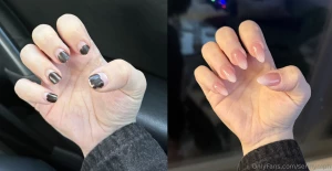 Currently prepping for the new year and i went to get my nails done