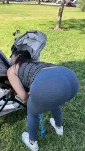 Just kissing my baby