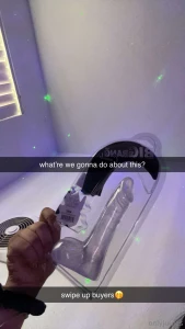 Trying out my 7 dildo