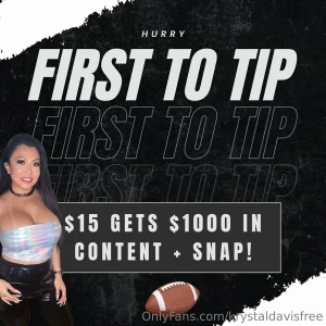 1000 bundle first fan to tip 15 gets my lifetime premium snapchat amp