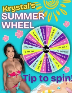 June wheel of sin is here tip 10 to spin my naughty lil wheel amp win