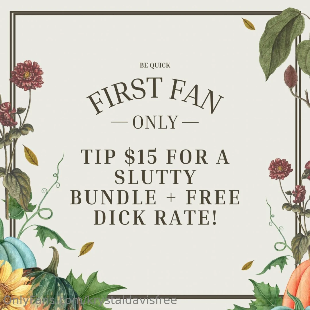 Be quick - huge slutty xxx bundle and a free dick rate 1 fan only 