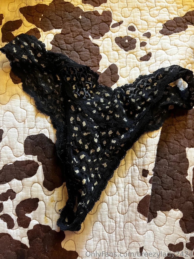 Cum soaked panties i wore in my live on my vip page special price 20 