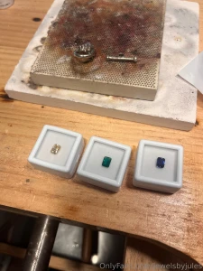 Just got these gorgeous stones in the mail today i got a peach