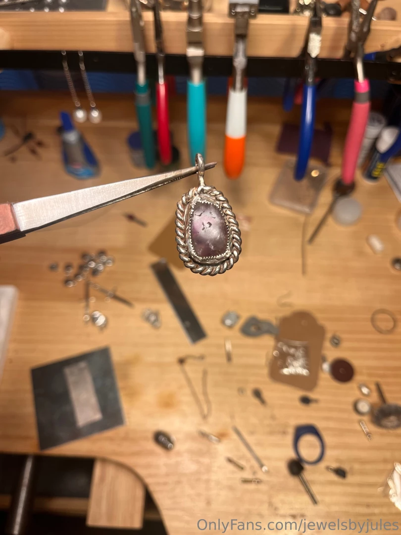 I made this amethyst pendant recently and i love how it came out the part 1 