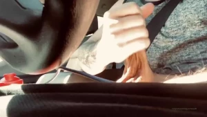 Dick out on my way to the gym part 1