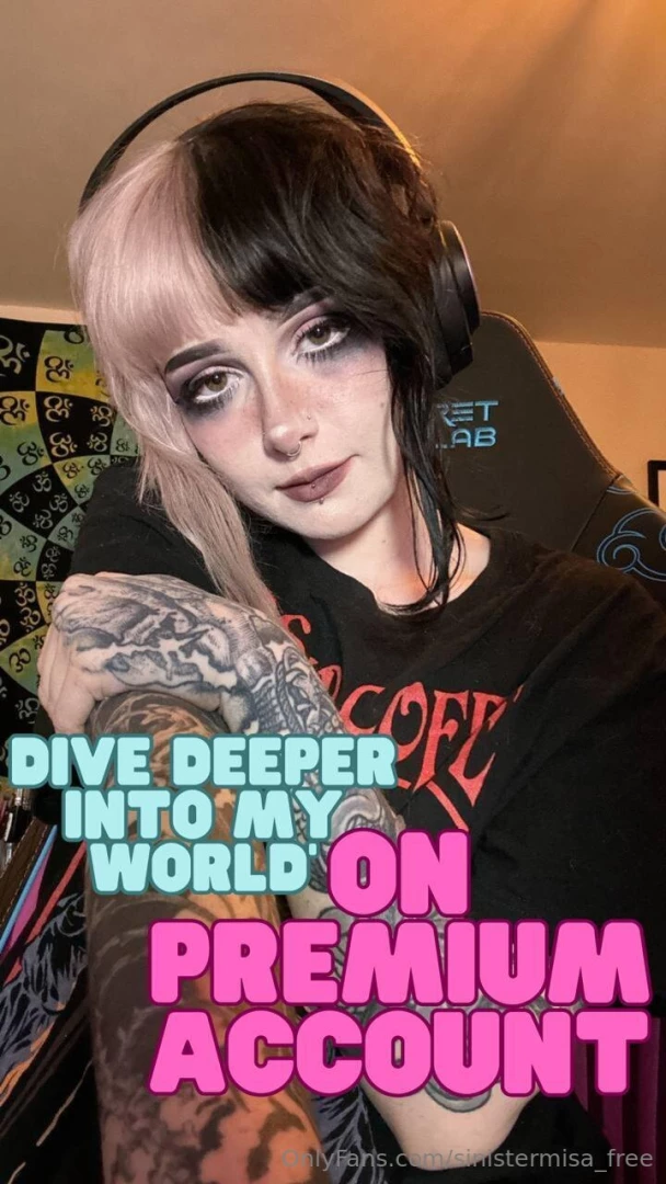 You can find my premium here https onlyfans com sinistermisa 