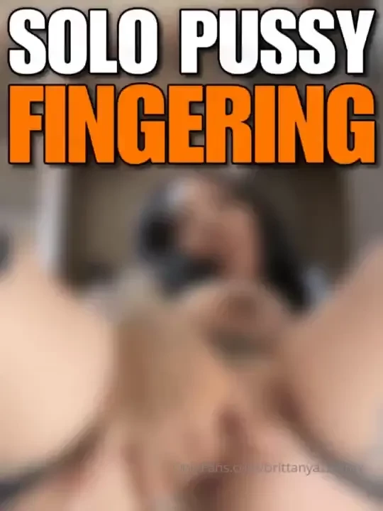 Solo pussy fingering blessing your eyes with the up close vid my part 1 