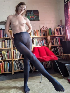 This dress and these pantyhose feel so good between the softness of