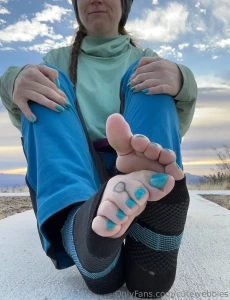 Another stinky sweaty pair of my socks that i sent out to a very lucky part 1
