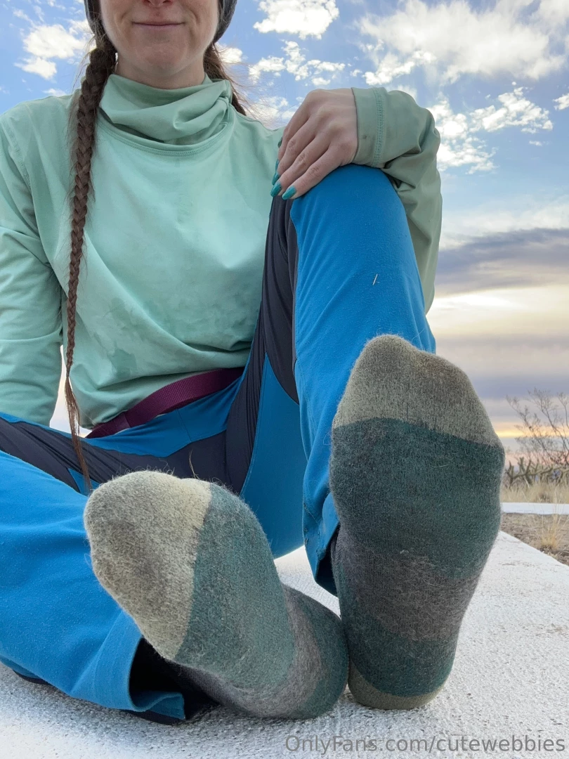 Shoes off at the summit 