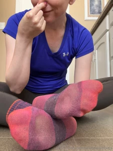 Another stinky sweaty pair of my socks that i sent out to a very lucky part 2