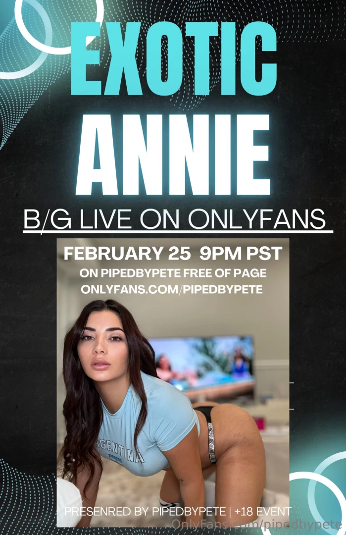 Fine ass latina live on of exoticannie is coming on for a b g live we part 2 