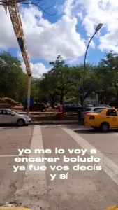 No sabes lo que me pas ayer estaba yendo a comprar al supermercado y