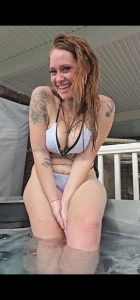 Slide my swim suit to the side unlock and swipe