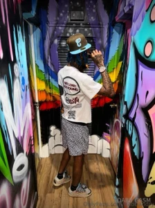 Caught me chillin but u already know what i m packin behind that look