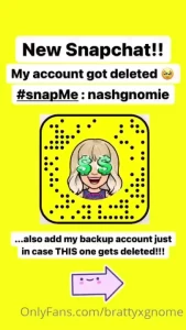 My snapchat got deleted please add these two accounts my main