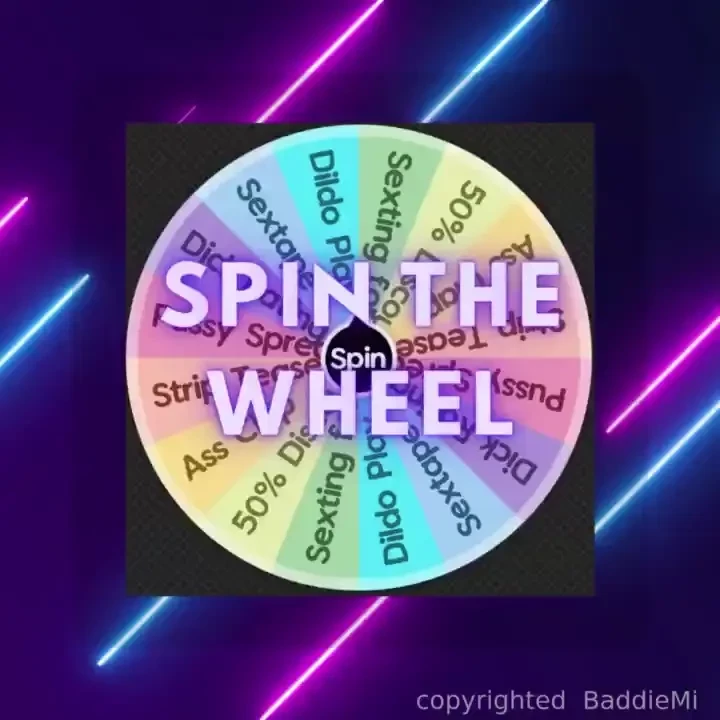 Game time spin the wheel tip 10 one spin 16 two spins 25 three spins 
