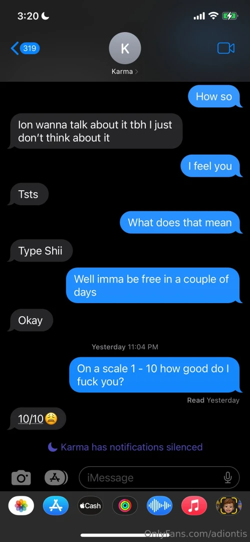 So this is one of the chicks from the yt video that rated my dick we 