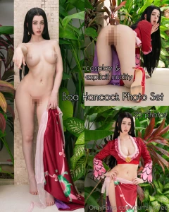 Boa hancock photo set it s the chinese year of the snake and oh boi if