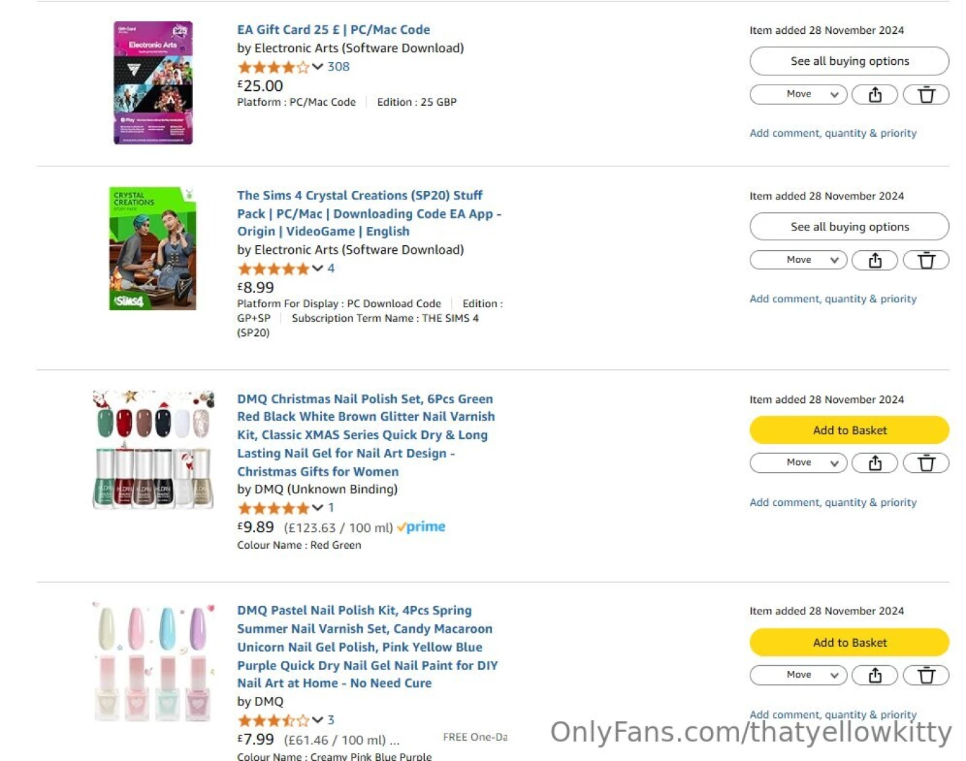 Https www amazon co uk hz w for those who are unable to use the wish 