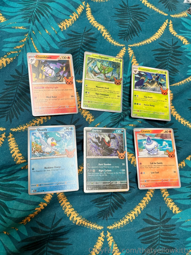 Thank you to everyone who bought me a pack of cards for halloween i part 1 
