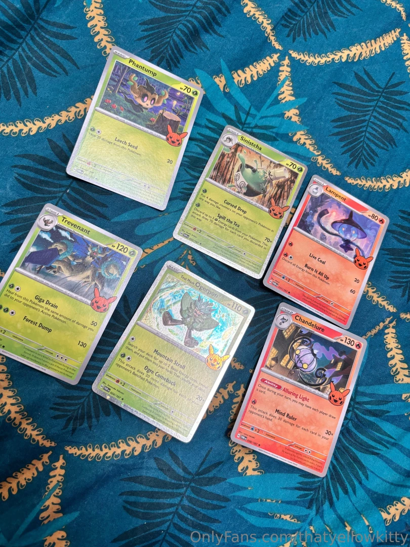 Thank you to everyone who bought me a pack of cards for halloween i part 7 