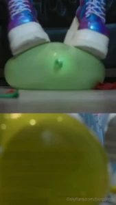 Balloon sit to pops full video on yt for free https youtu be