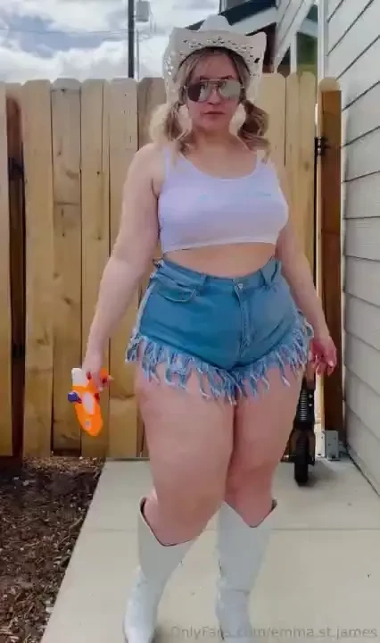 I love getting her wet 
