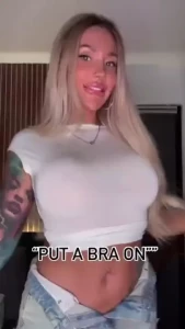 Are you here for my vibe or my boobs be honest nbsp