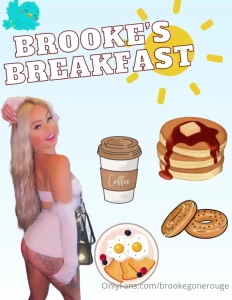 Ready for your slutty breakfast served up hot and in your dms