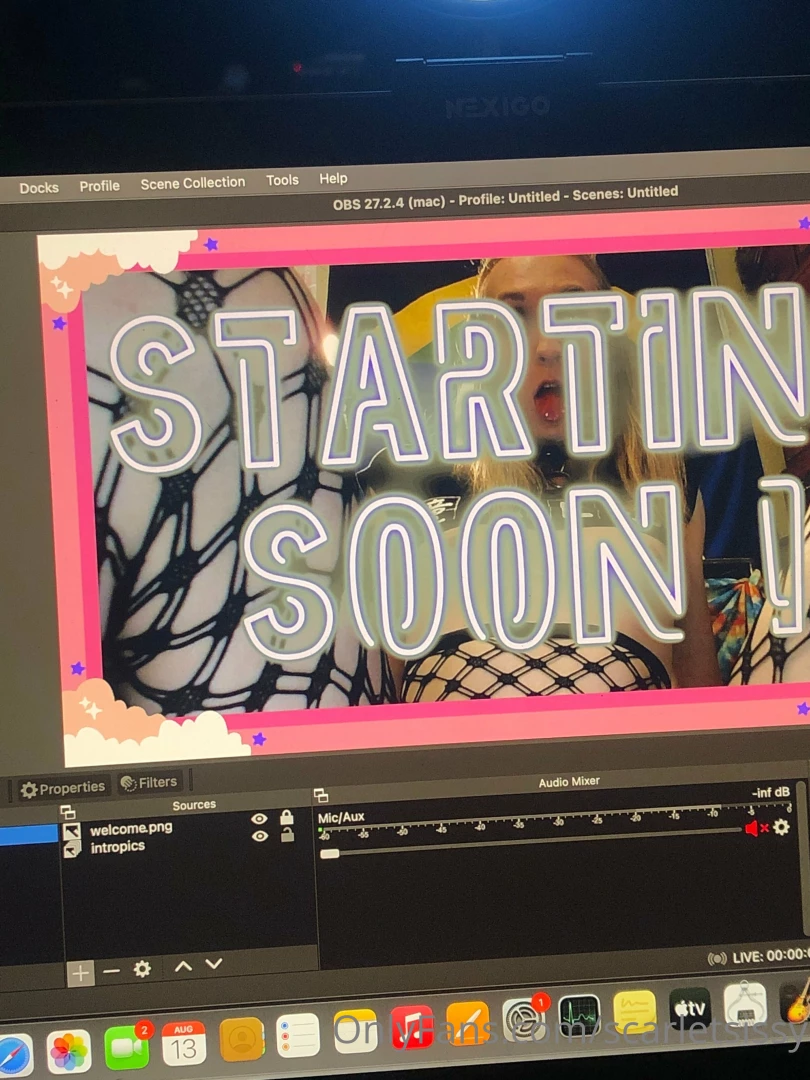 Checking in also have obs mostly all set up have a sneak peak 