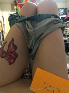 Checking in for today shooting a new vid tonight xoxo