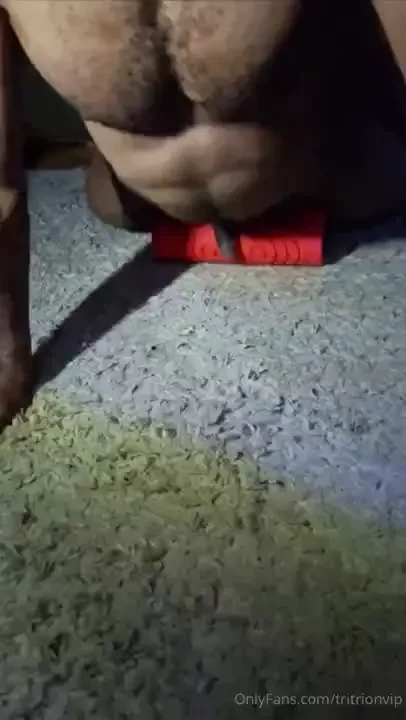 Needed a cock massage so i took out my foam roller and thought of 