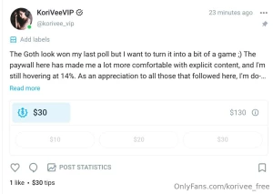 I m running a sale price on extra extra spicy content on my paid page