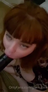 I got so horny tonight i had to put on my collar and leash and gag on part 1