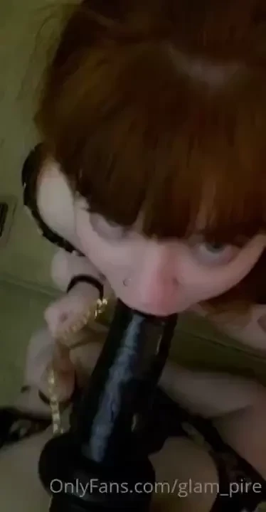 I got so horny tonight i had to put on my collar and leash and gag on part 2 
