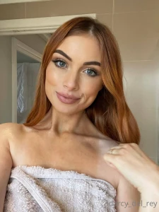 I just got out of a steamy shower i m soaking wet right now too hot