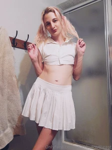 I had to cut the shirt and make it work with the skirt but i think it