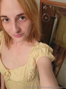 I feel super cute in both of these photos