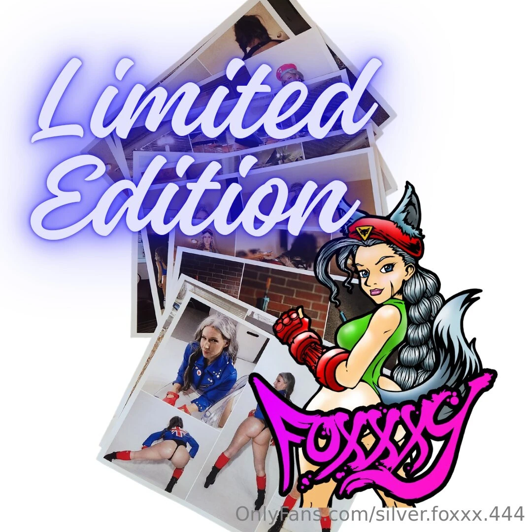 Our printers mistake is your gain get a one-of-a-kind signed foxxxy 