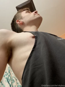 Love going out and about with my nipples accidentally poking out part 1