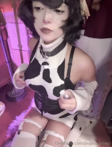 Had to bring back my cow cosplay per request of commissioner kevin i
