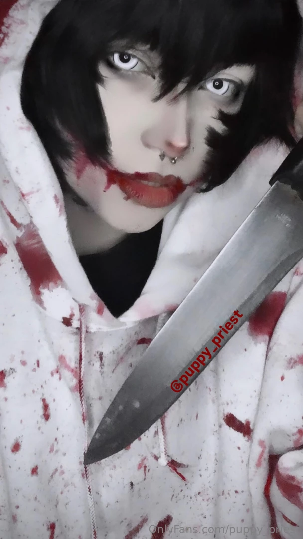 Gonna double post today anyways last night i cosplayed as jeff the part 1 